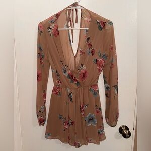 Romper from Pink Lily boutique, worn a few times